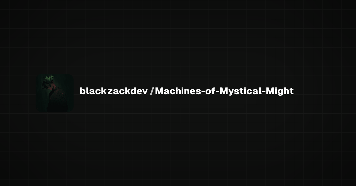 Preview of Machines-of-Mystical-Might