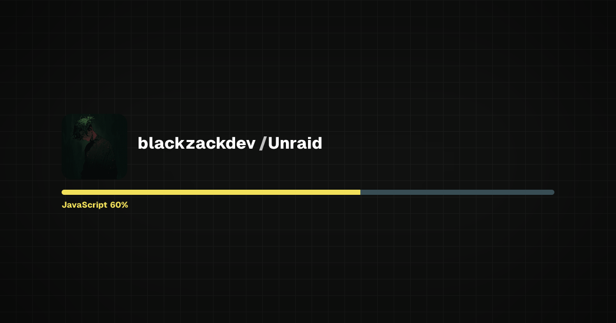 Preview of Unraid